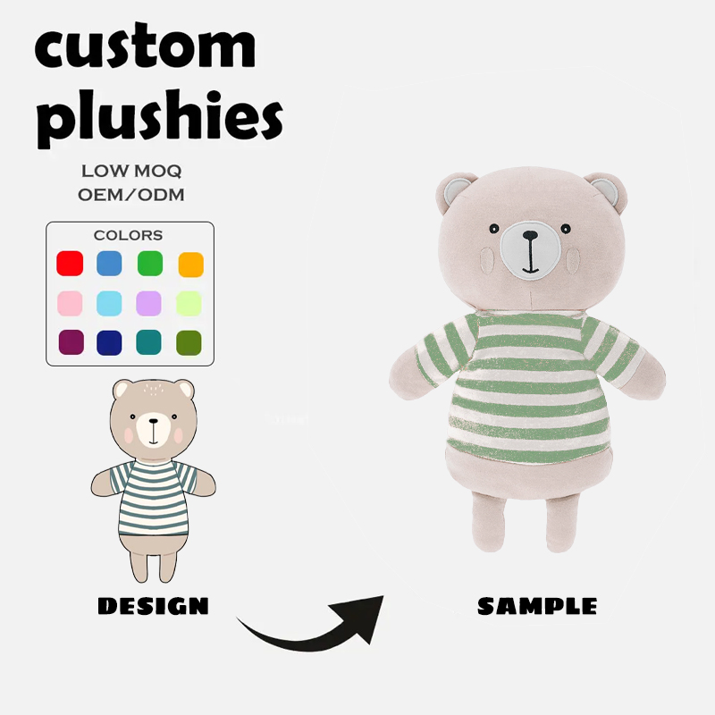 Custom Made Plush Toys Exquisite Plush Idol Dolls Wonderful Collectible Cartoon and Anime Plush Figure Toy for Kpop Star