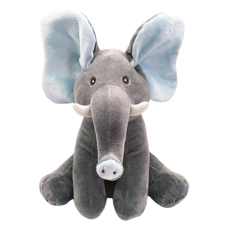 2021 NEW Cute Plush and Stuffed Baby Elephants Toys With Big Ears Wholesale Cheap LOW MOQ Colorful Soft Toy Plush Elephant