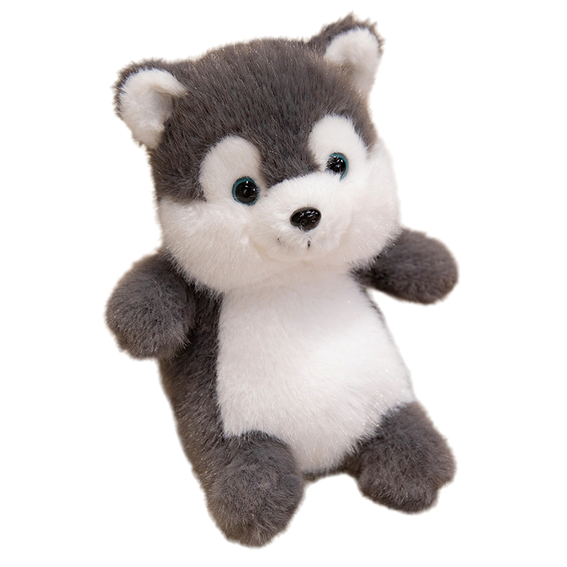 Kawaii Products Plush Toy Doll Husky Children's Gift Custom Design Squeaker Filled Dog Toy Toys for Boy