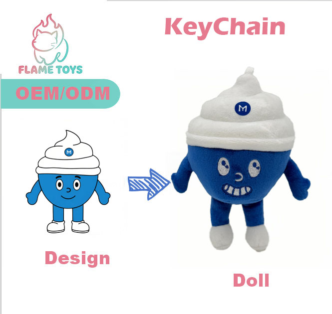 Verified Supplier Custom PP Cotton Embroidered Stress Relief Electronic Plush Toy AI-Interactive for Promotional Gifts ASTM F963