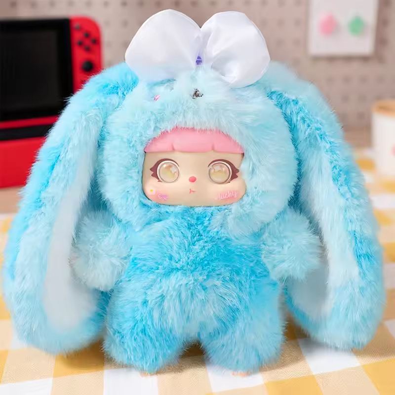 Samuel Blind Box New Plush Bunny Doll Cartoon Collectible Toy for Kids Gift Mystery Box Unisex
