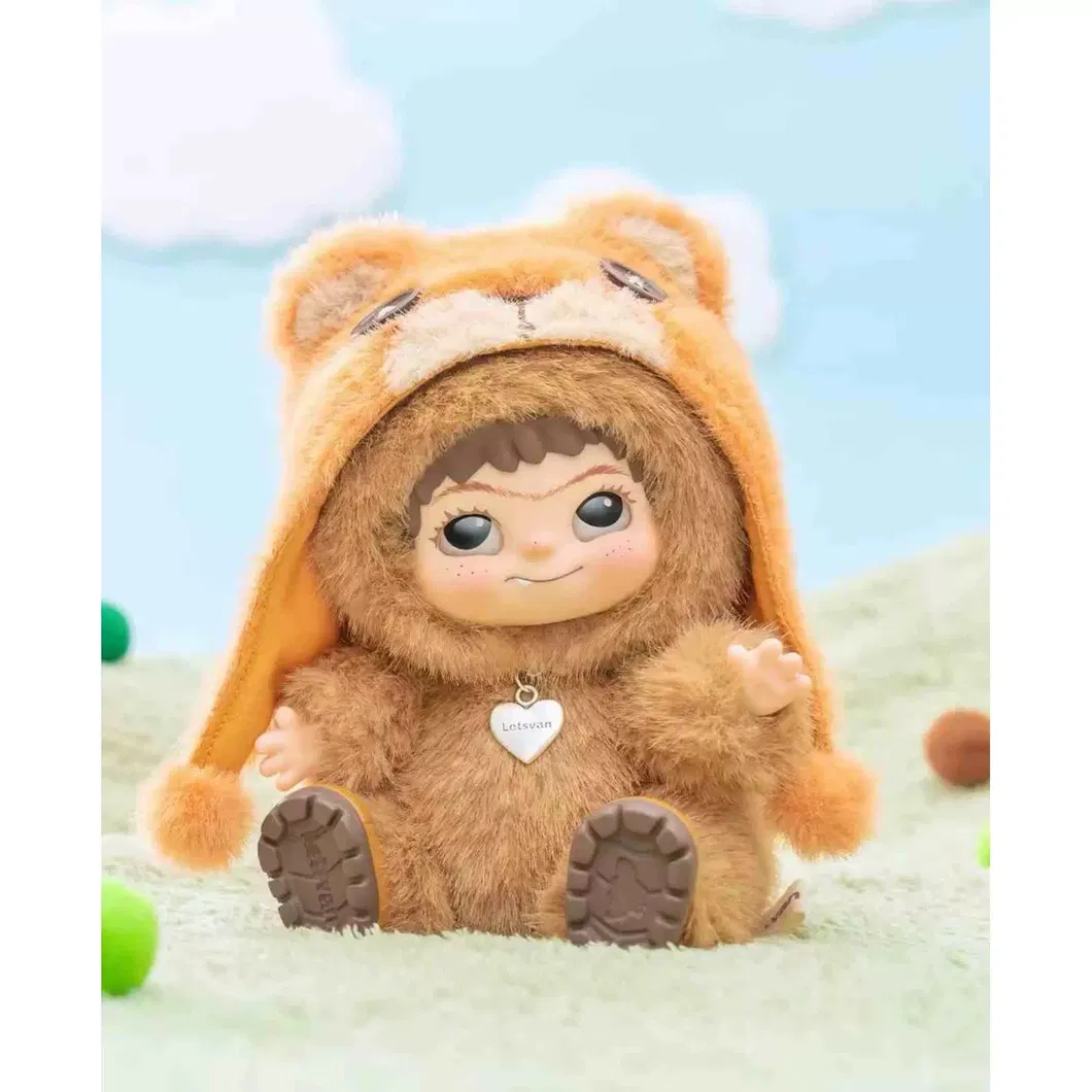 Wakuku Trendy Series Blind Box Handmade Plush Cute Doll Bag Pendant Mystery Surprise Box Action Figure Gift Toys