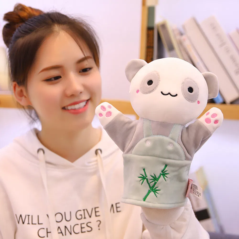 Wholesale Price Personalized Plushie Custom Design Super Soft Animals Doll Toys Stuffed Deer Koala Sheep Rabbit Panda Educational Plush Hand Puppets Factory