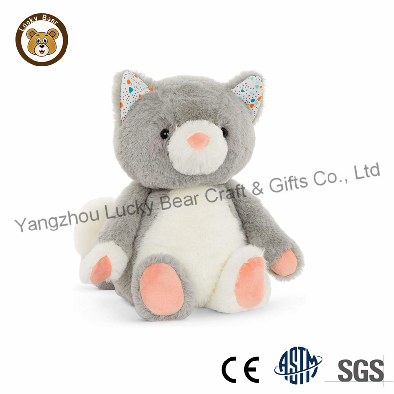 Custom Soft Fluffy Cat Toy Handmade Plush Pet Stuffed Toy