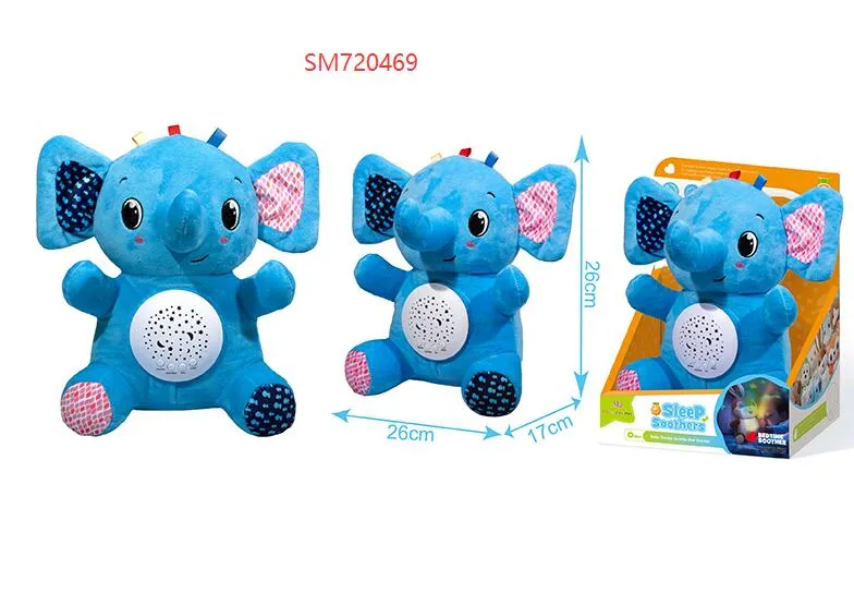 Educational Plush Animal Toys with Lights and Music
