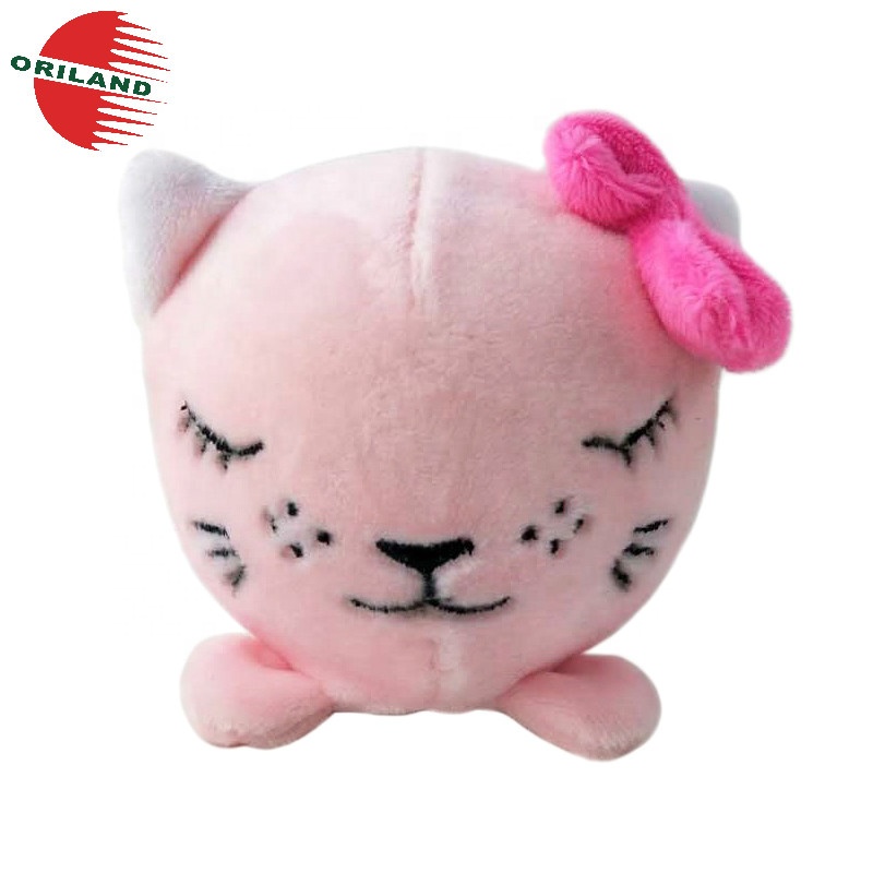 Memory Foam Stuffed Cute Soft Slow Rebound Mini Plush Animal Stress Ball Toys