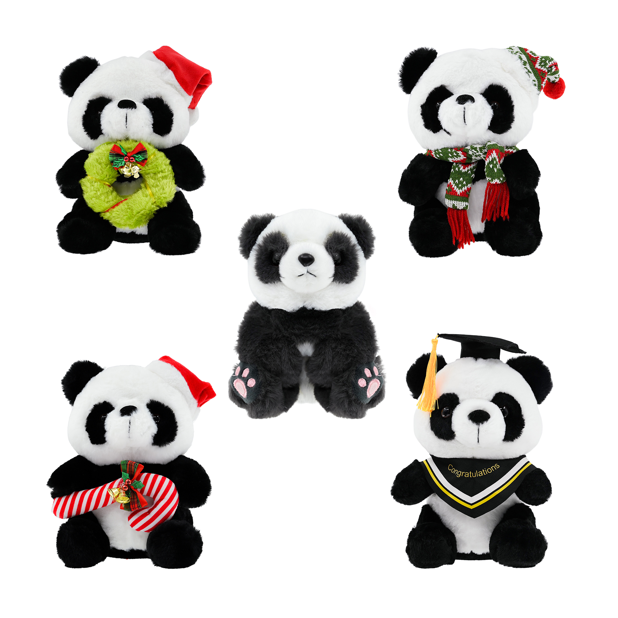 Customized Plush Insect and Animal Toys Children's Enlightenment Touch Toys Stuffed Plush Mascots Zoo Mascots