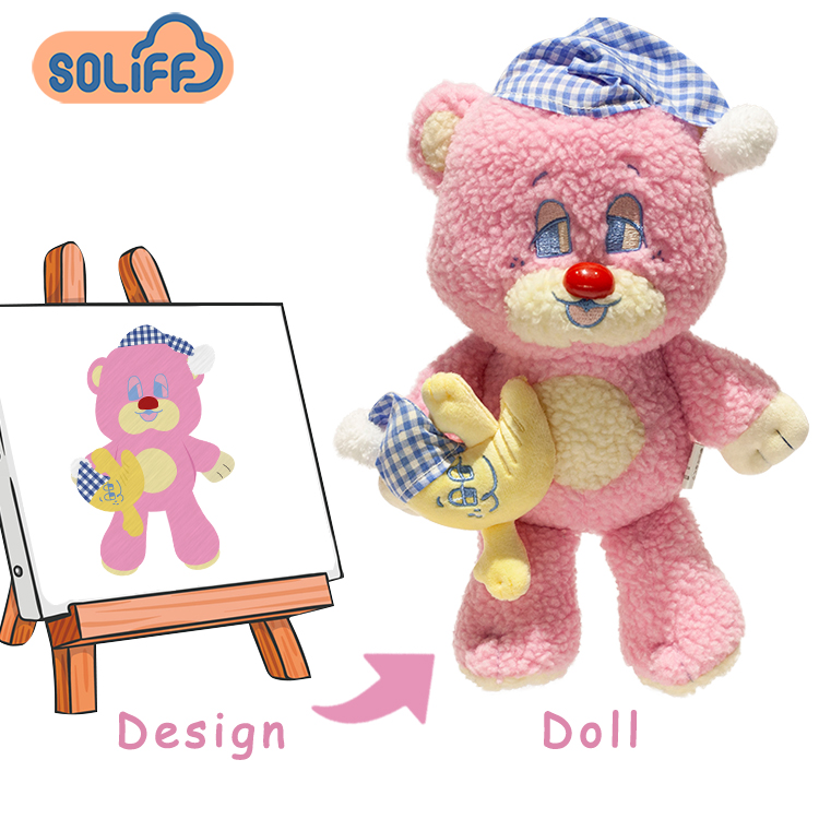 Custom Cute Kawaii Plushie Fruit Animal Mallow Pillow Stuffed Animal Plush Toy