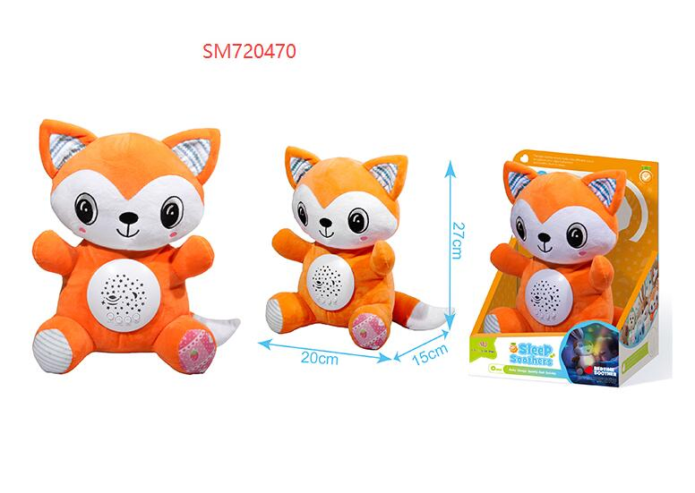 Wholesale Kids Educational Plush Animal Toys with Lights and Music Baby Electric Toy Children Toy