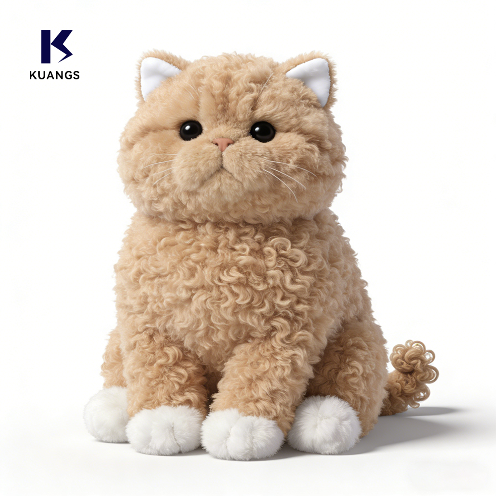 2026 Hot-selling Custom Wholesale Cute Soft cat Plush Animal Plush Toy for Kids Play and Sleep