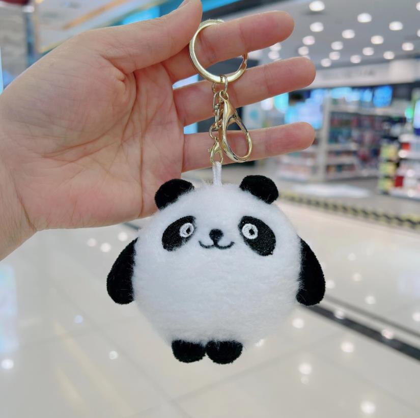 Plush Panda Keychain 7