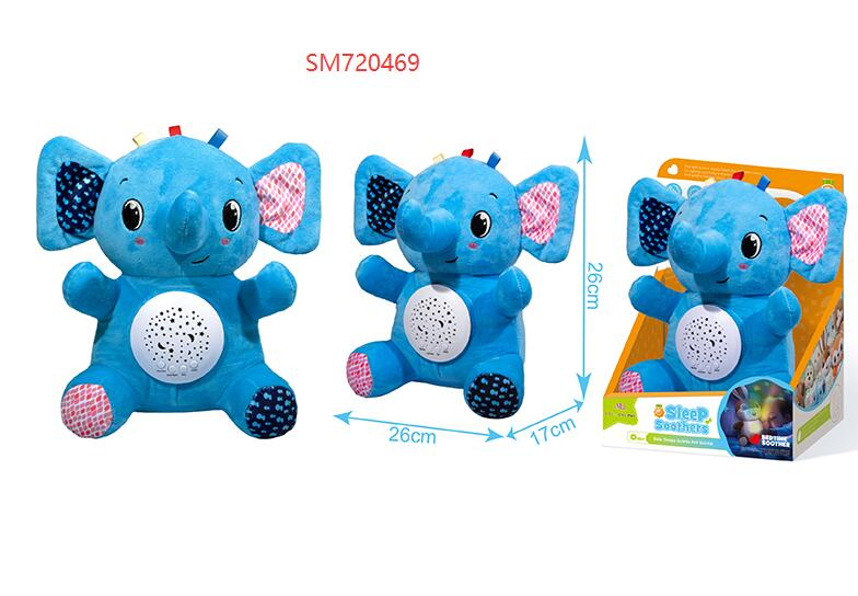 Wholesale Kids Educational Plush Animal Toys with Lights and Music Baby Electric Toy Children Toy