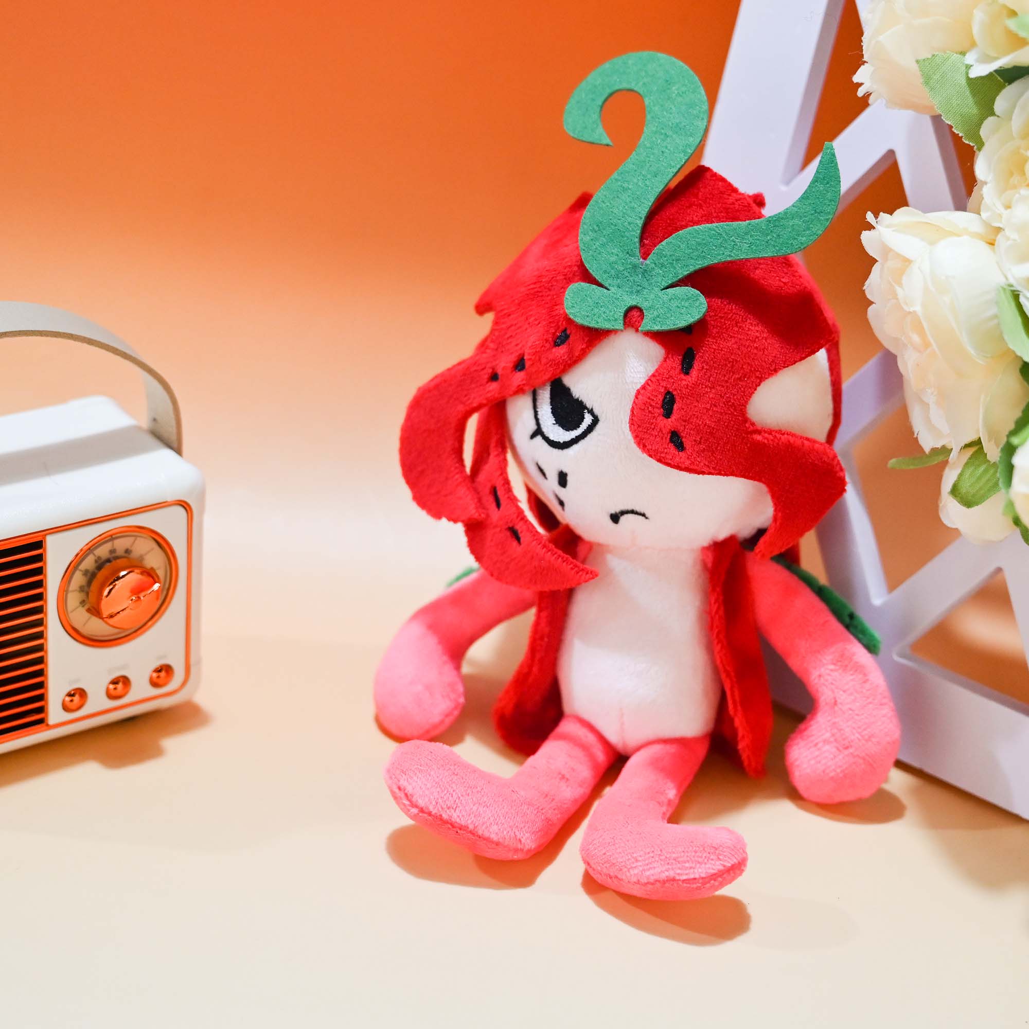 Eco-friendly Material Super Soft Plush Fruit Series Create Your Own Plush Doll Custom Dragon Fruit Plushies