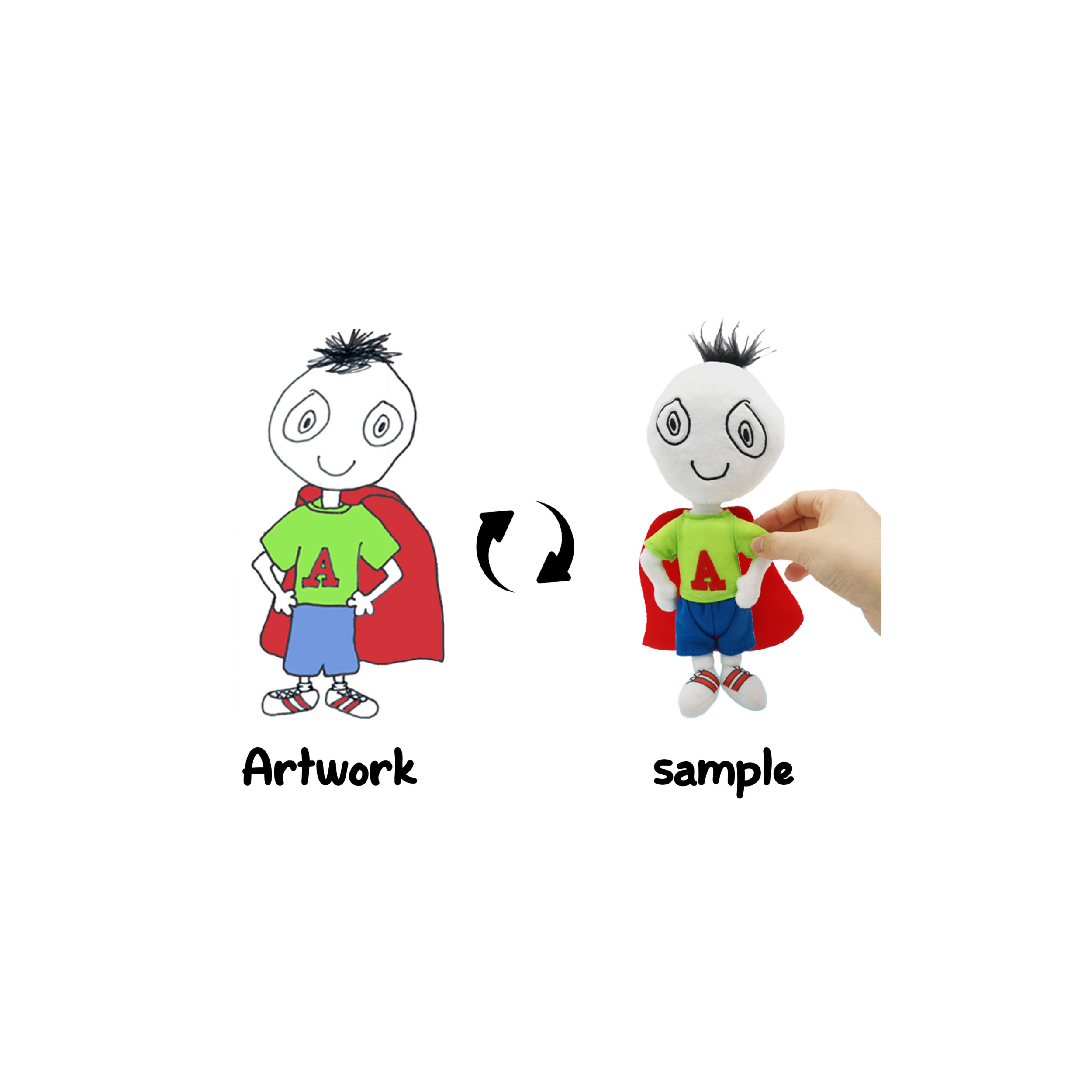 BSCI CE Logo Design Plush Toy Customized Mascot Company logo Plush Toys Dolls in High Quality Low MOQ