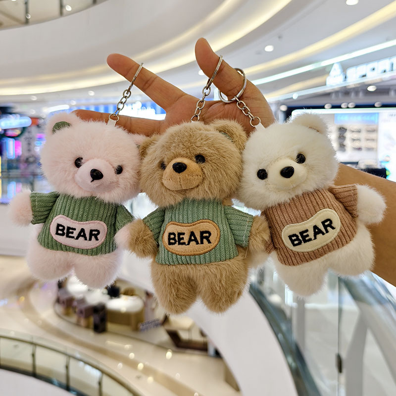 Sweatshirt Plush Bear Details 2