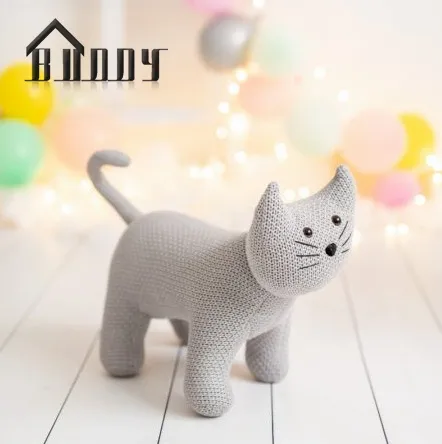 Cat Toy Kids Handmade Cat Stuffed Plush Toy