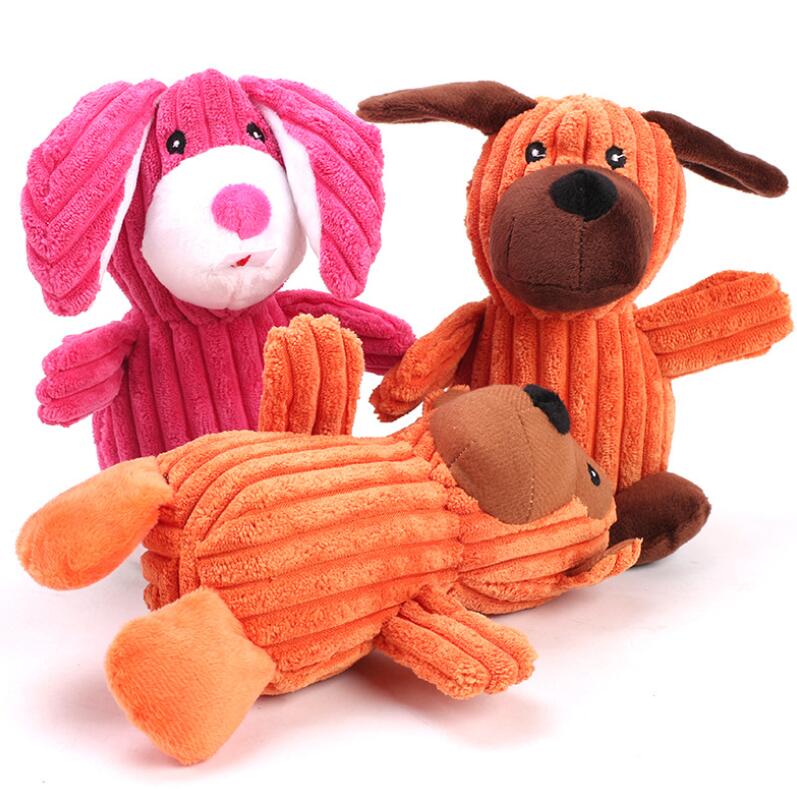 Custom Smart Eco-Friendly Velvet Interactive Squeaky Plush Pet Dog Toy
