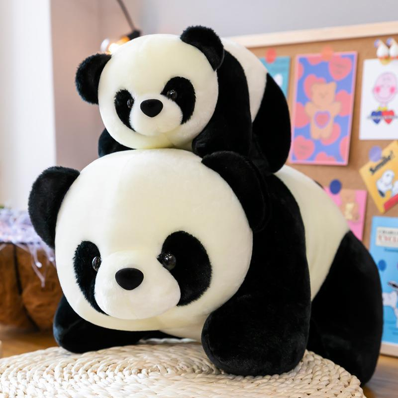 Wholesale Price Personalized Promotional Promotion Advertising Gift Custom Design Super Soft Animals Doll Toys Cute Cartoon Bespoke Stuffed Plush Panda Factory