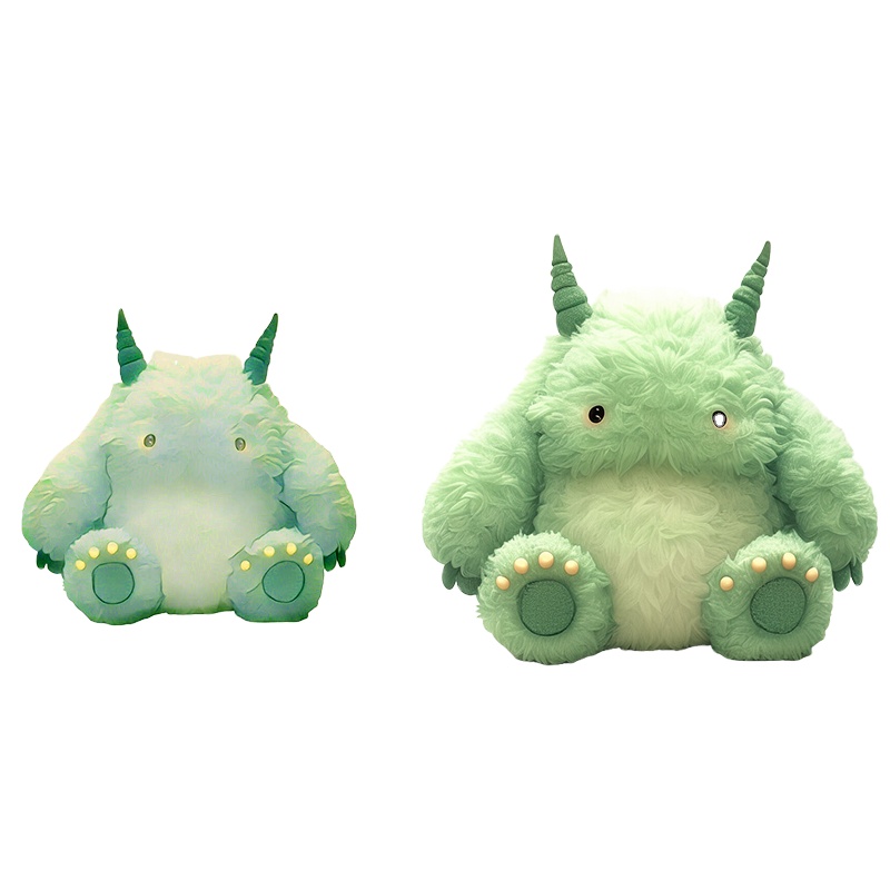 Custom Soft Animal Mascot Plush Pillows Cute Cartoon Dolls and Bed Toys
