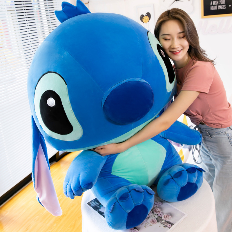 Giant Lilo &amp; Stitch Couple Models Cartoon Stuffed Plushies Anime Claw Machine Arcade Plush Toys Doll for Kawaii Kids Birthday Gift
