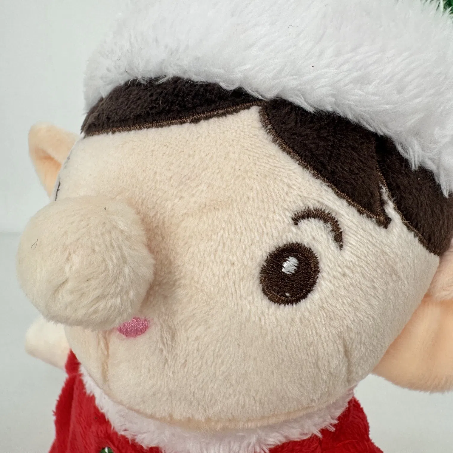 High Quality Soft Baby Plush Doll Stuffed Christmas Elf Promotional Gift Custom Plush Toys