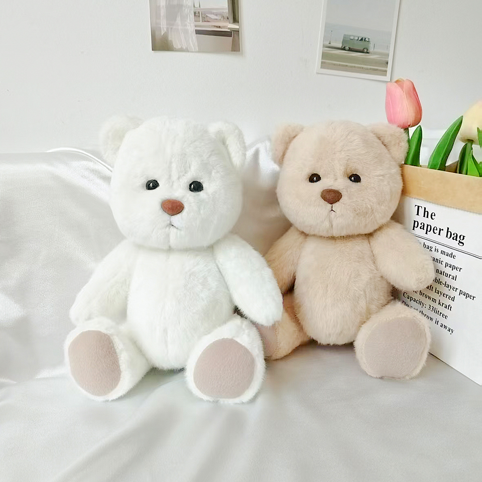 New Arrival 11.8 Inches Kawaii Plush Lina Handmade Movable Joint Teddy Bear Stuffed Animal Toys