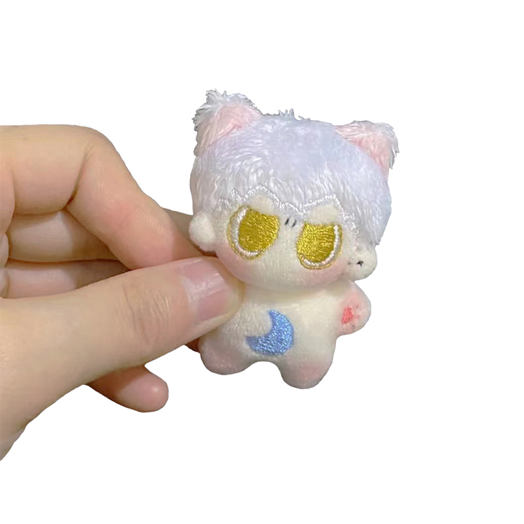 Oem/Odm Accepted Customized Designs Mini Toy Custom Plush Keychain Game Anime Character Doll