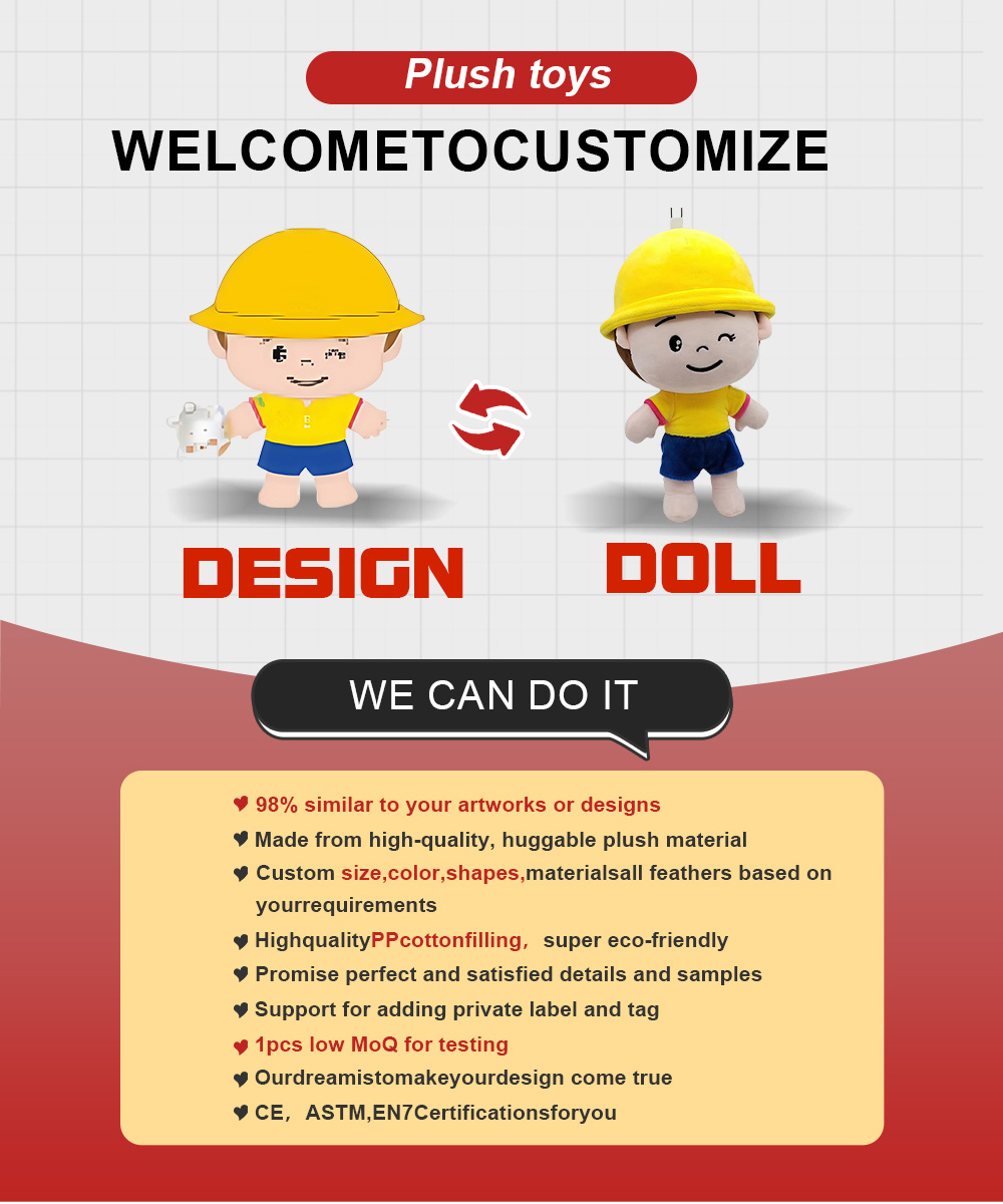 Custom Plush Toy Banner