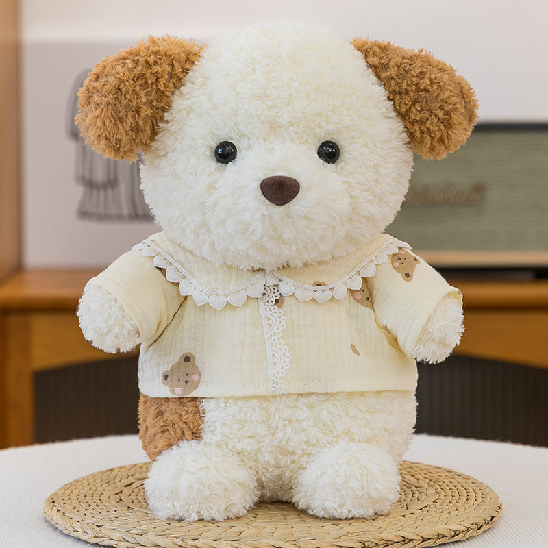 High Quality Customize Small Interactive Type Brown Bear Toy Plush Newborn Suitable Stuffed Animals Plush Toys Christmas Present