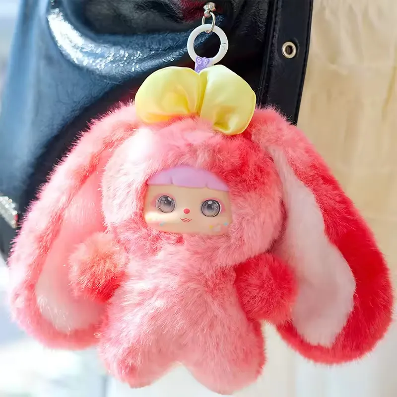 Blind Box New Plush Bunny Doll Cartoon Collectible Toy for Kids Gift Mystery Box Unisex