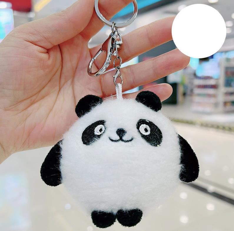 Plush Panda Keychain 5
