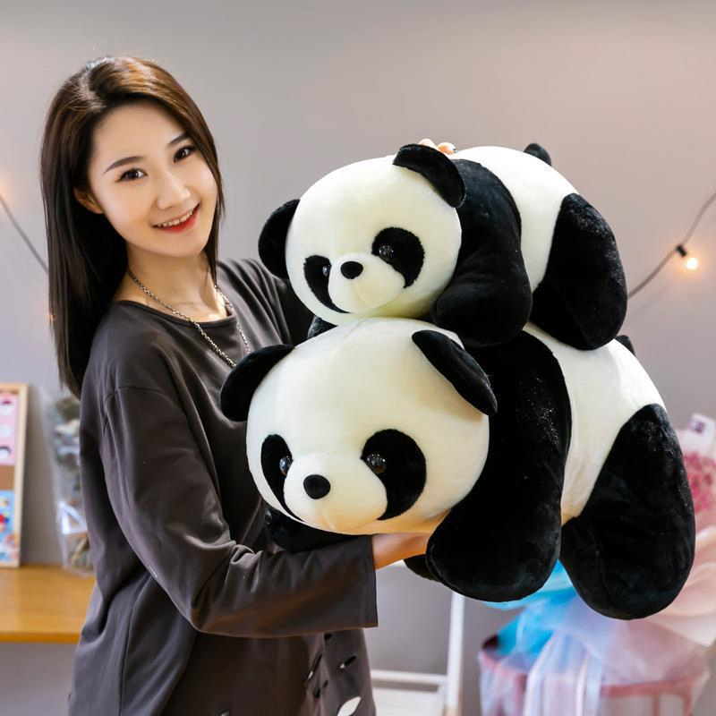 Wholesale Price Personalized Promotional Promotion Advertising Gift Custom Design Super Soft Animals Doll Toys Cute Cartoon Bespoke Stuffed Plush Panda Factory