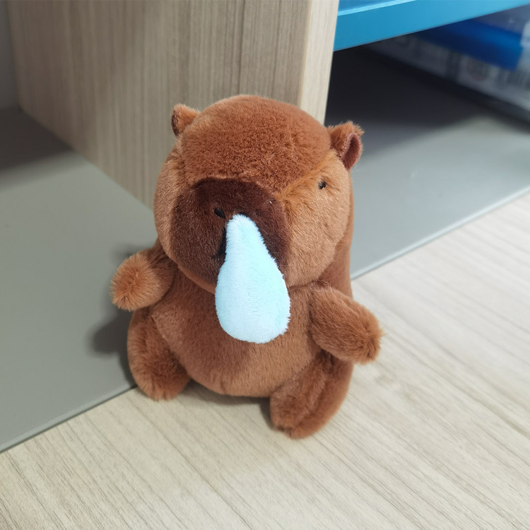 New Cute Kawaii Bear Animal Hamster Capybara Soft Plush Keychain Customizable Plush Toys From New Inventory