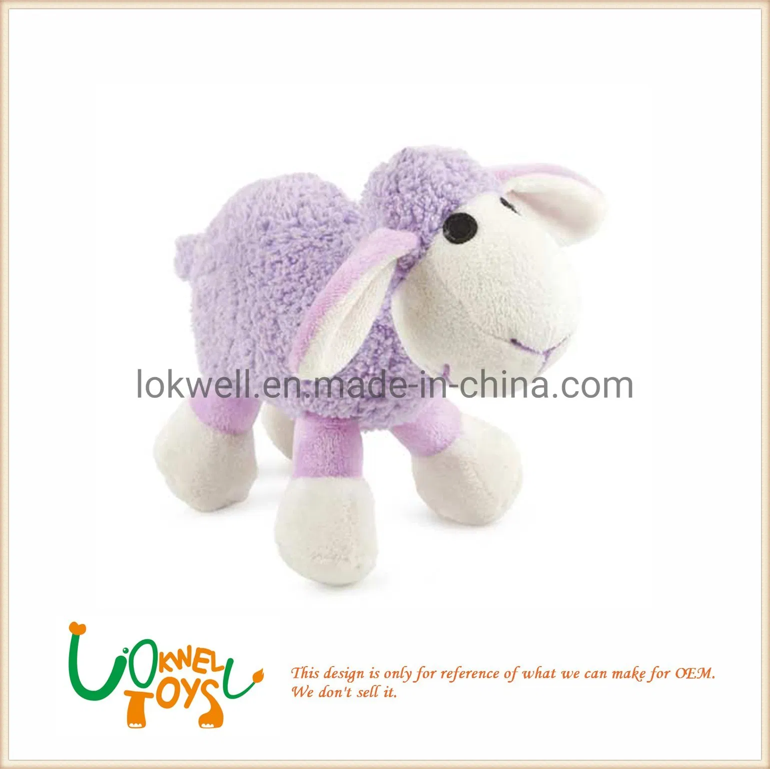 Customized Lovely Giant Lamb Plush Toy Stuffed Animal Soft Sheep Doll