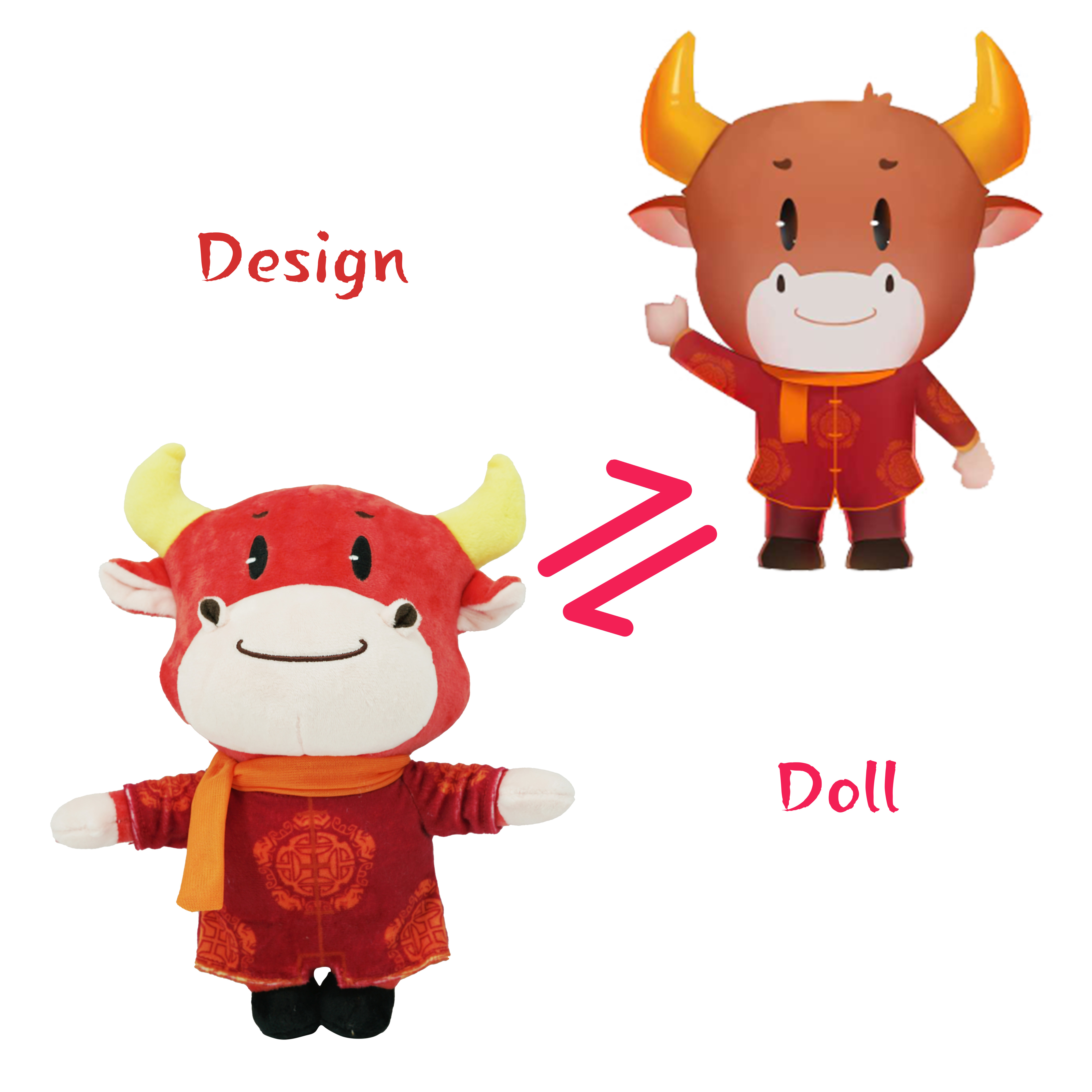 Customized Cartoon Character Soft Doll Toy Custom Anime Plush Toys