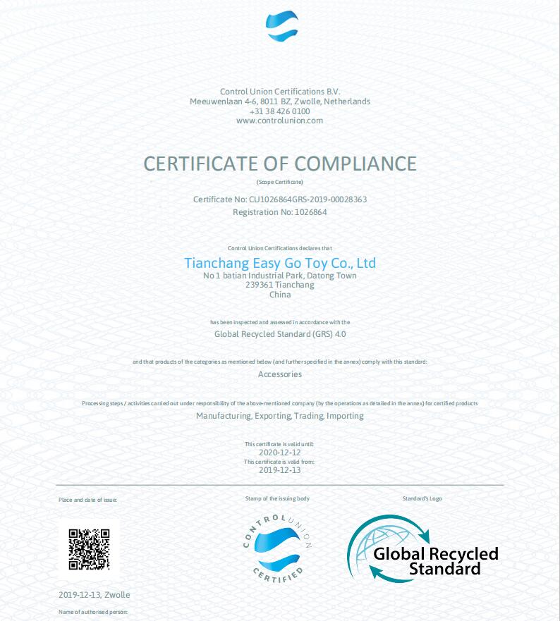 Global Recycled Standard