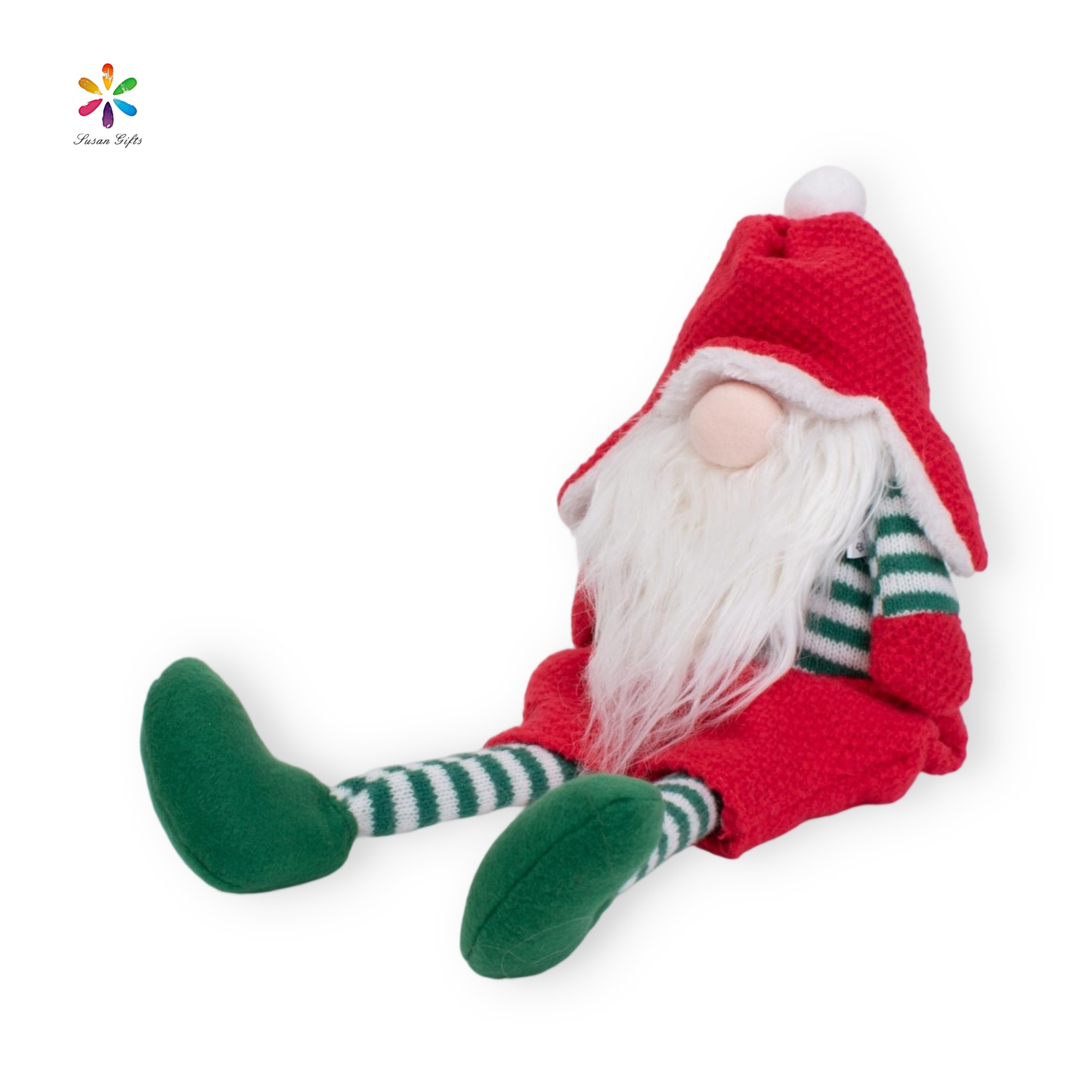 Gnome ornament red