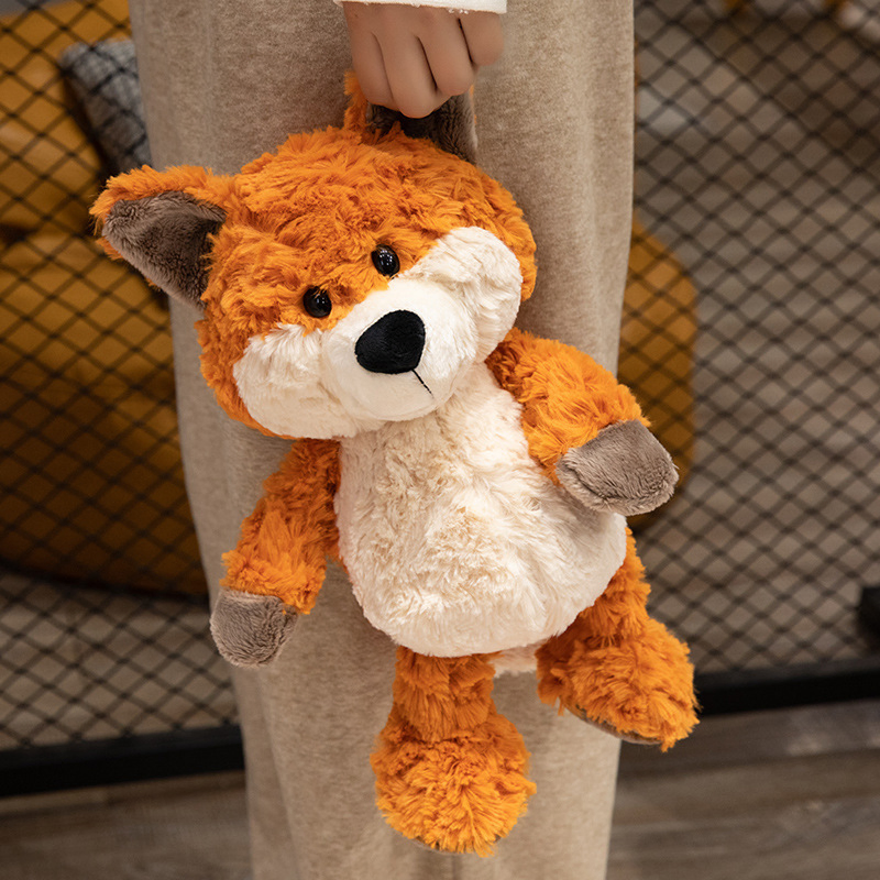 Wholesale Price Personalized Doll Custom Design Super Soft Toys Forest Themed 25cm 35cm Fox Raccoon Sloth Cute Lovely Sitting Stuffed Plush Animals Factory
