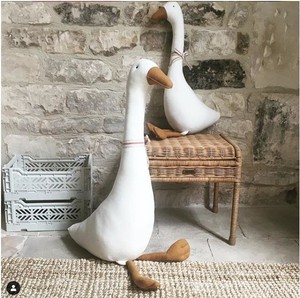 Hot Selling White Swan 21.65'' Kawaii Plush Soft Stuffed Animals Model Mini Toy for Baby Kids Girls Birthday Christmas Gift Doll