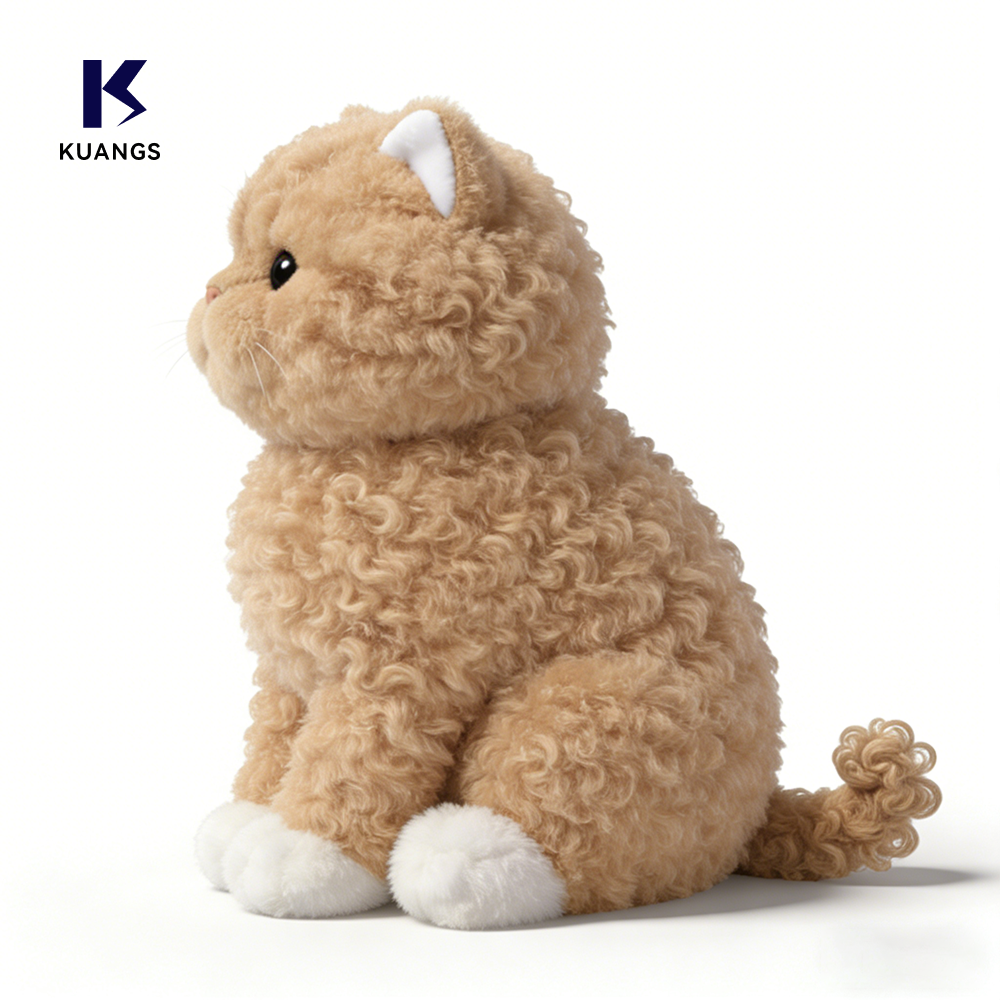2026 Hot-selling Custom Wholesale Cute Soft cat Plush Animal Plush Toy for Kids Play and Sleep