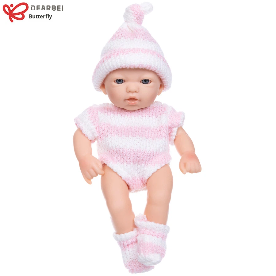 Cross-Border New Bamboo Fashion Doll 7inch Soft Soothing Doll Toy Wholesale Dropshipping