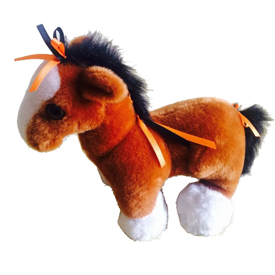 Kawaii Stuffed Animal Plush Toy Handmade Plush Horse Toy