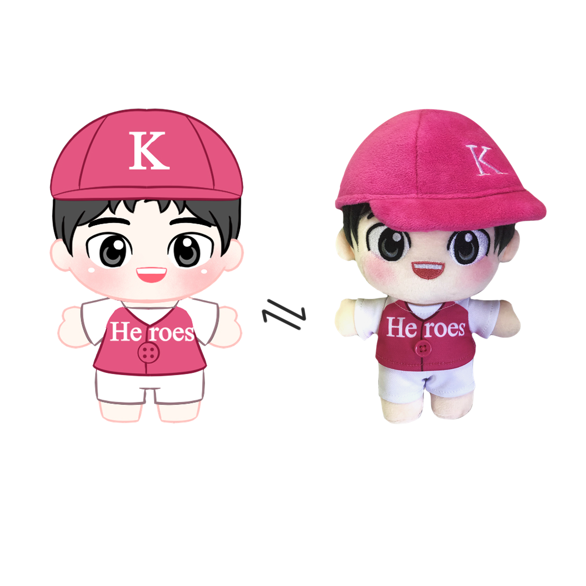 Customized Personal Image Souvenir Plush Doll Peluches Character Designer Toys Stuffed Mascot Plushies