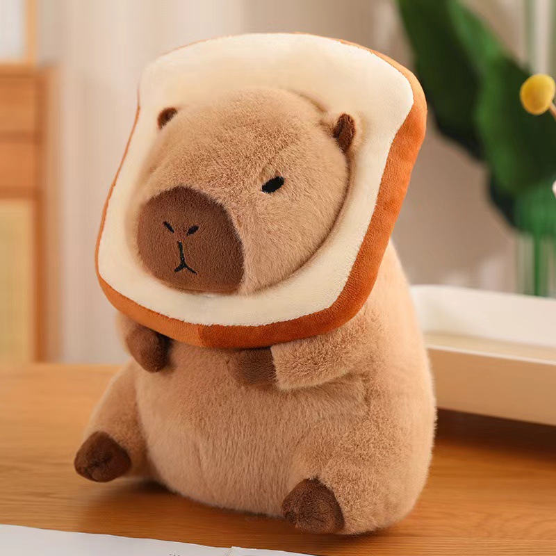 Boba capybara plush toy detail 3