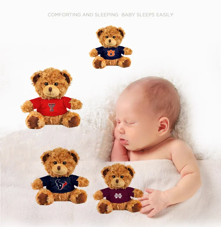 Custom Promotional Items Christmas Teddy Bear Plush Kids Stuffed Soft Toy