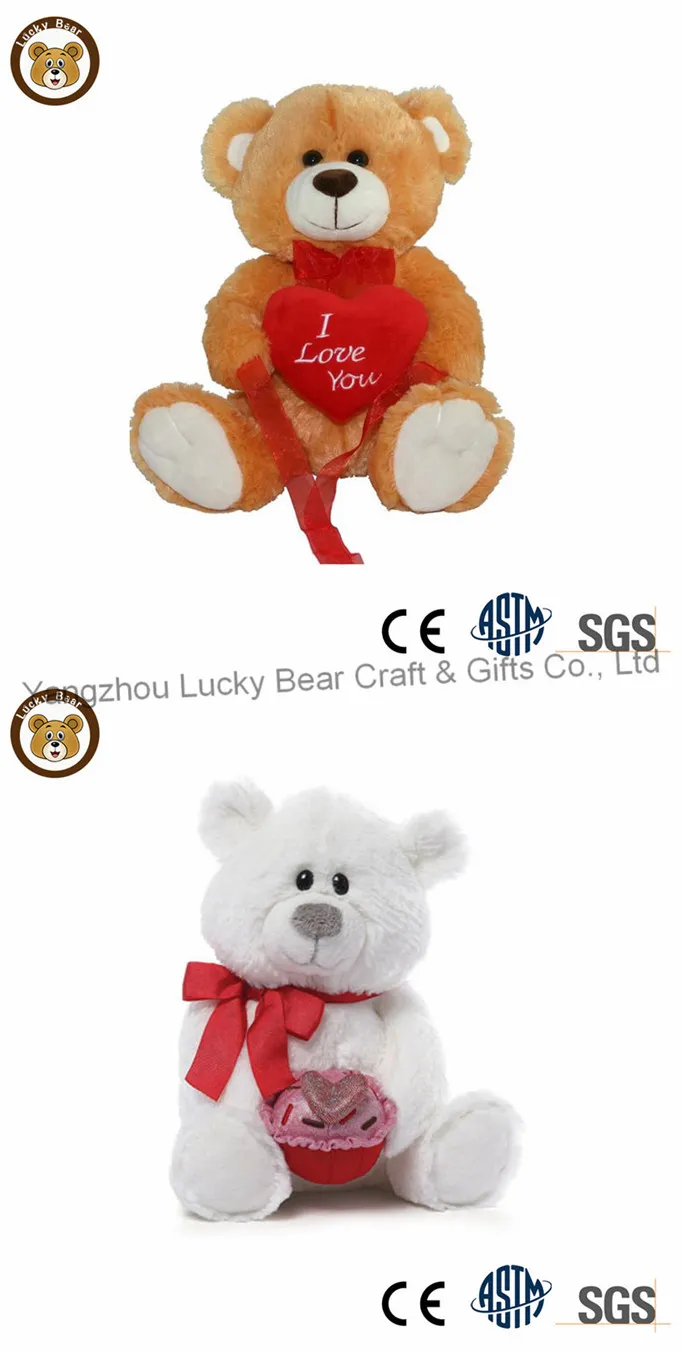Wholesale Plush Stuffed Toy Giant Plush Bear for Baby Girls