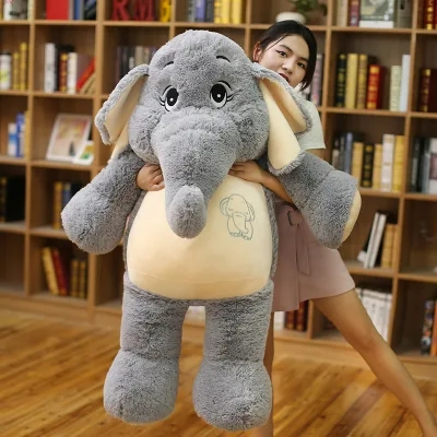 Custom Plush Giant Elephant Toy for Baby Toys