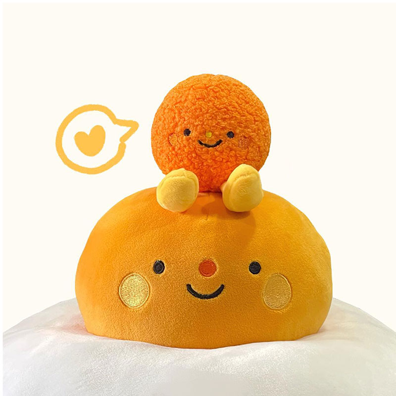 Kawaii Anti-stress Ball Shape 10cm Small Plushie Soft Kids Safety Plush Toy LOW MOQ Custom Stuffed Animal Keychain