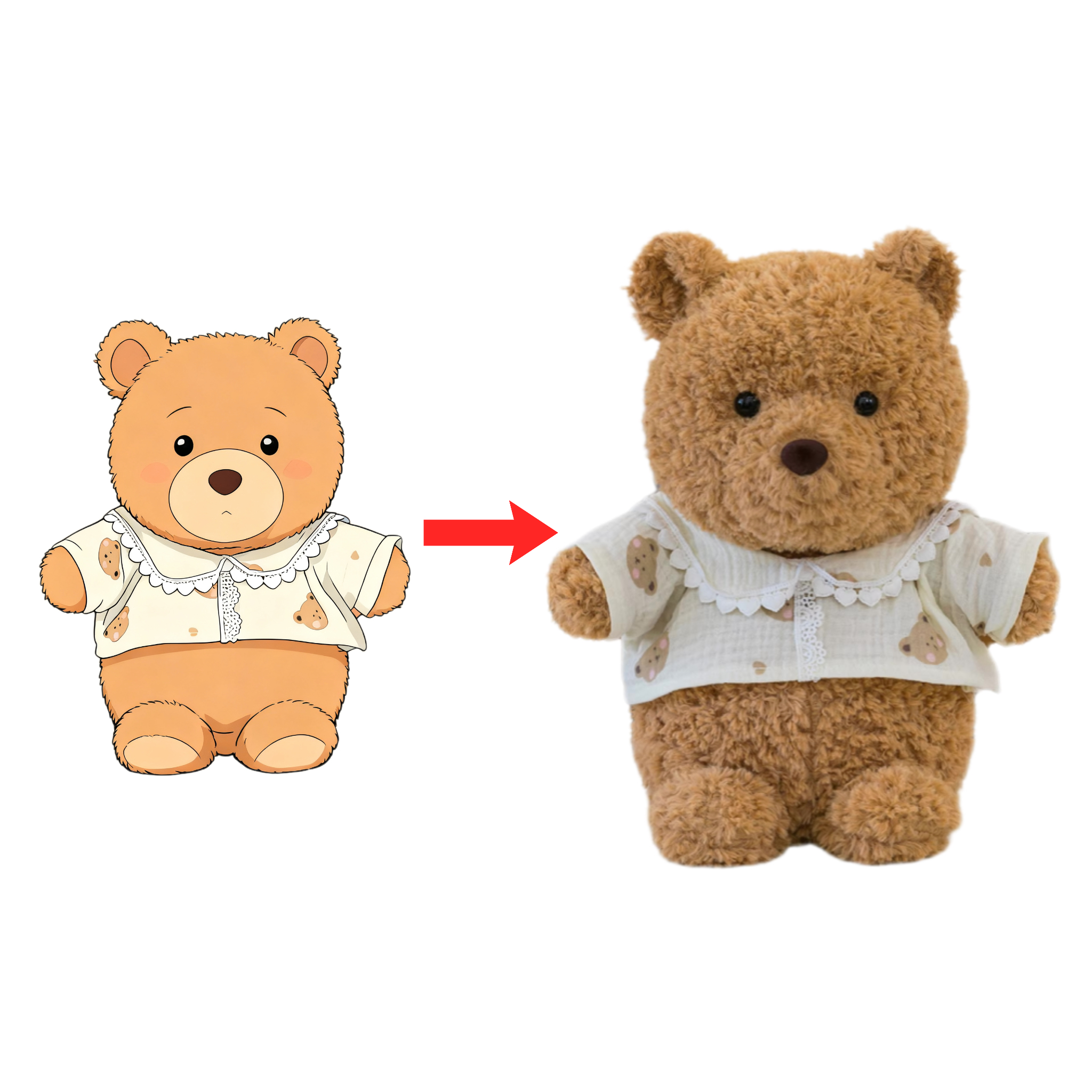 High Quality Customize Small Interactive Type Brown Bear Toy Plush Newborn Suitable Stuffed Animals Plush Toys Christmas Present