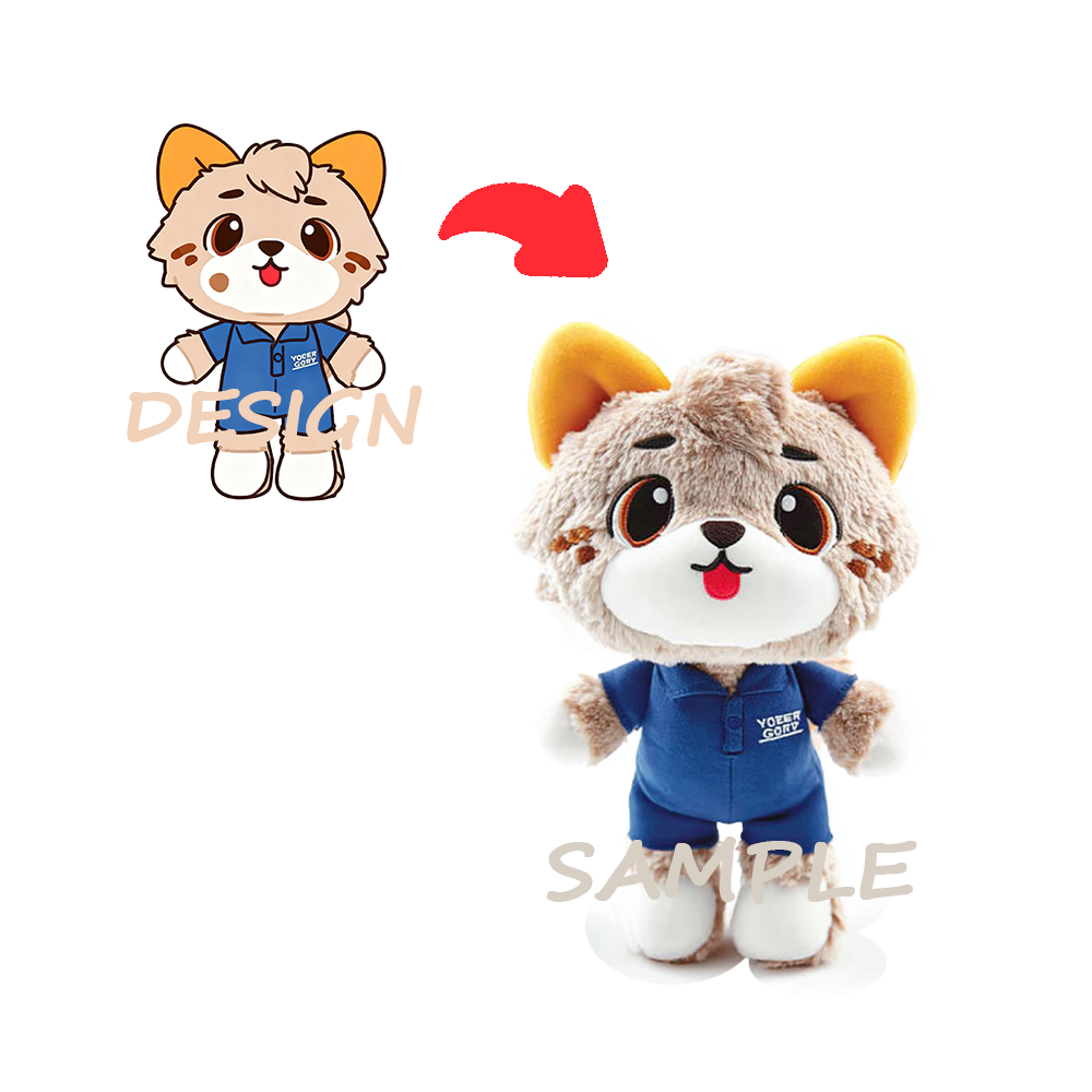 Customizable Plush Service Design Your Own Plush Toy Doll From Concept To Mass Production
